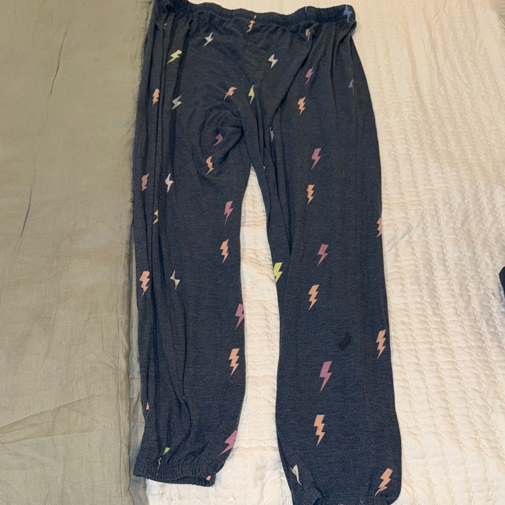 Honeydew Intimates Lounge Set with Lightning Bolts - Blue - Picture 5 of 8